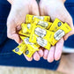 Lovely Candy Co. Lemon Ginger Chews, Made with Real Ginger, Individually Wrapped, 14oz (1-Pack) | Gluten-Free, Non-GMO, NO Artif