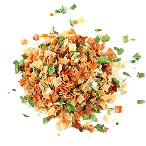 Naturejam Vegetable Soup Blend - Dried Dehydrated Vegetable Flakes - 16 Ounce Pack