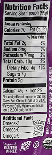 Mamma Chia Organic Blackberry Bliss Chia Squeeze Vitality Snack, 3.5 Oz