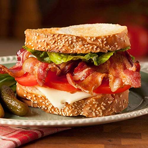 Burgers Smokehouse Smoked Bacon Steaks, Original Hickory Smoke, 12 Pound Package