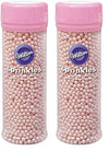 Wilton Pink Sugar Pearls, 5 Oz. (Pack Of 2)