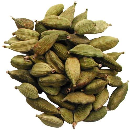 Pride Of India Green Cardamom Whole Spice - Gourmet Flavoring Agent - 6 oz - Organic Green Pods
