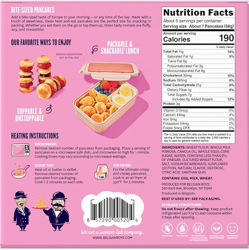 Belgian Boys, Pancake Mini, 10.6 Ounce