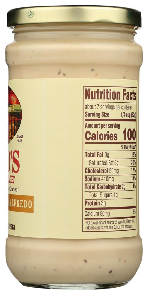 Rao'S Homemade Roasted Garlic Alfredo Sauce, 15 Ounce, 6Pk