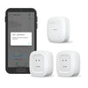 Yolink Water Leak Detection Starter Kit, W/Speakerhub Audio/Talking Hub & Water Leak Sensors, Lora Up To 1/4 Mile Open-Air Range
