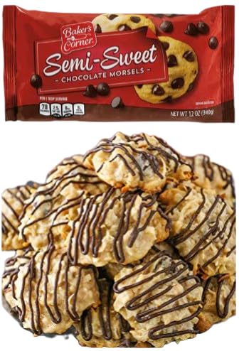Flower Bee Floral Supply Gourmet Baking Morsel Chips - Butterscotch, White, Semi-Sweet, Dark, Belgian - 2 Bags (10-12 oz Total)