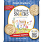 DICK & JANE EDUCATIONAL SNACKS – Nut-Free Educational Snacks for Kids, 1 Ounce (Pack of 12) – States & Capitals Edition