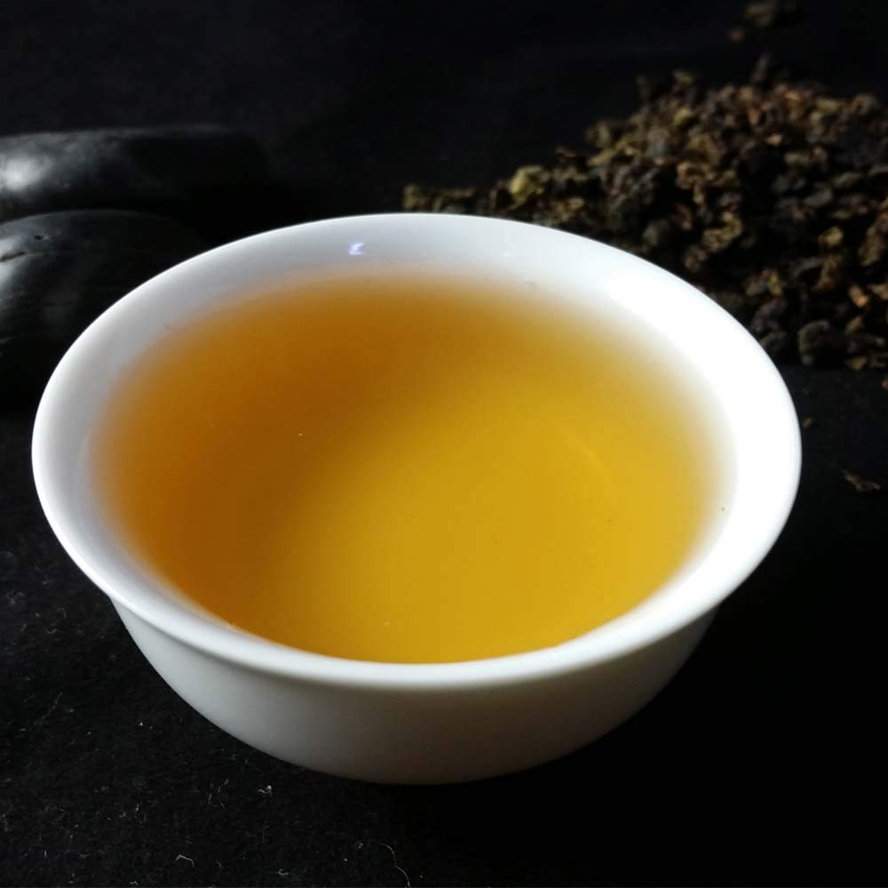 Fullchea - Anxi Black Dragon Oolong Tea - Roasted Oolong Tea Loose Leaf - Black Dragon Oolong Tea With Toasted Flavor (8.8Oz / 2