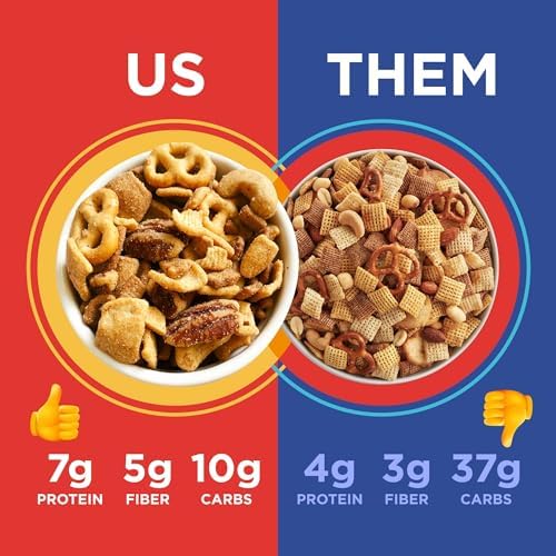 Catalina Crunch Mix Traditional Protein Snack Mix | Low Carb, Protein, Keto Snacks, Pack Of 5