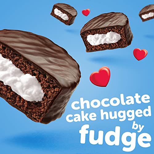Hostess Ding Dongs Snack Cakes, Chocolate Flavor, 12.7 oz. Box, 10 Count