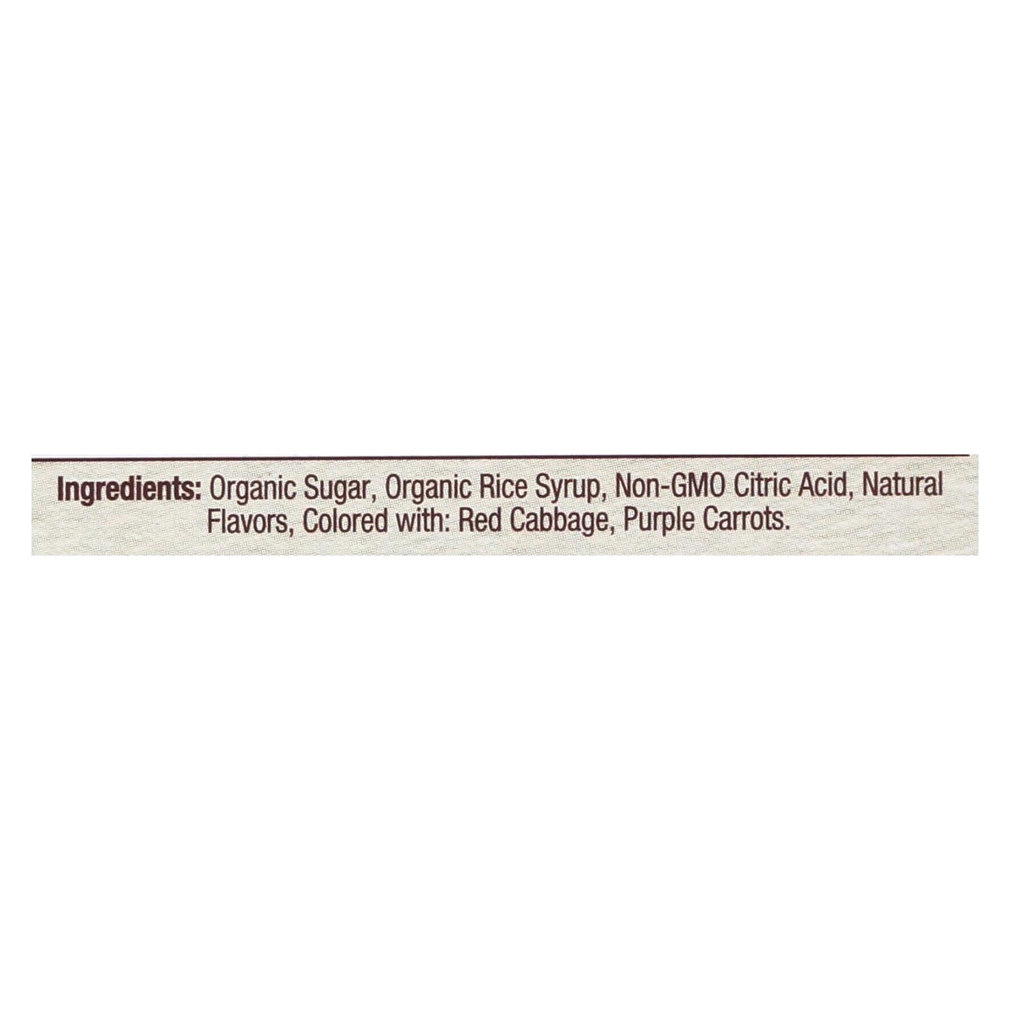Organic Hard Candy Blood Orange And Honey 2 Ounces (Case Of 8)