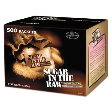 Sugar In The Raw - Sugar Packets, Raw Sugar, 0.18 Oz, 500 Per Carton 827749 (Dmi Ct)