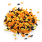 Unpretentious Halloween Sprinkles, 2 Cups, Gluten Free, Autumn Mix Jimmies, Orange/Yellow/Brown