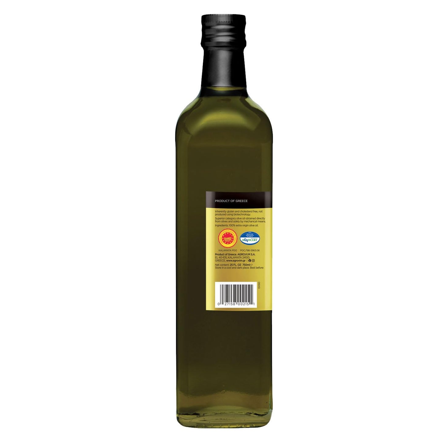Iliada Kalamata Pdo Extra Virgin Olive Oil, 750Ml | Multi-Awarded | Single Region 100% Greek | Monovarietal Koroneiki | Cold Pre