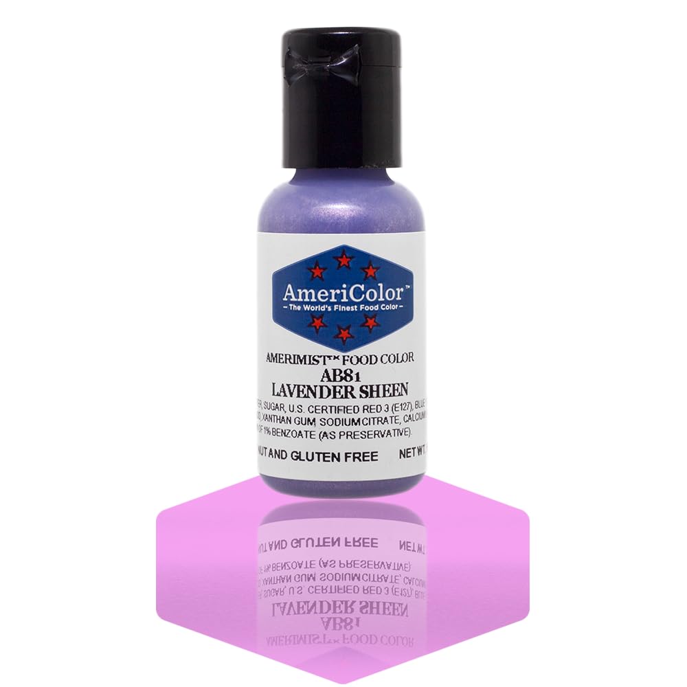 AmeriColor Amerimist Airbrush Color .65 Ounce, Lavender Pearl Sheen