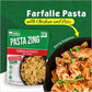 Pasta Zing Microwavable Variety Pasta Pack of 7 | 3x Farfalle | 4x Spaghetti | Microwave Pasta Ready To Eat in 60 Sec - Fully Co