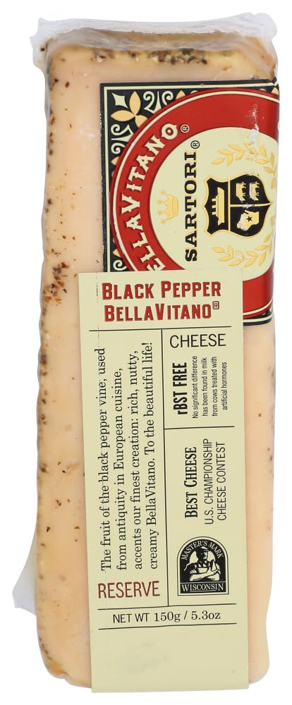 SARTORI RESERVE Bellavitano Black Pepper, 5.3 Ounce