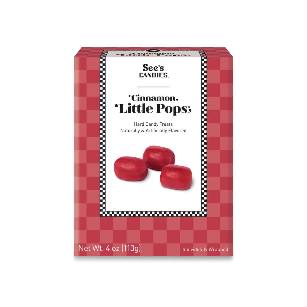 See's Candies 4 oz Little Pops (Cinnamon)