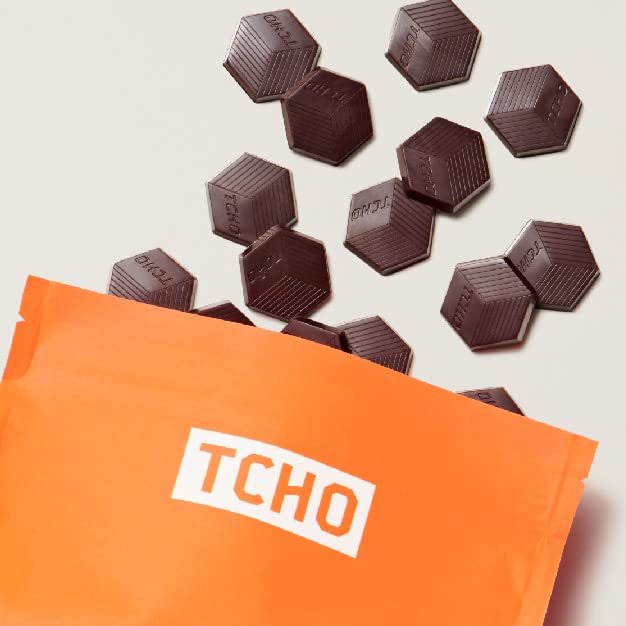 Tcho Real Fruity 68% Dark Chocolate Baking Couvertures (6.6Lb Bag) | Organic & Fair Trade Certified | Non Gmo, Non-Dairy, Vegan,