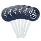 GRAPHICS & MORE John Carroll University Primary Logo Cupcake Picks Toppers Decoration Set of 6