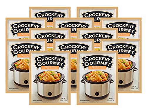 Crockery Gourmet Seasoning Mix For Chicken, 2.5-Ounce (Pack Of 12)