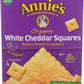 Annie'S Organic White Cheddar Squares Baked Snack Crackers 7.5 Oz. (Pack Of 2)2