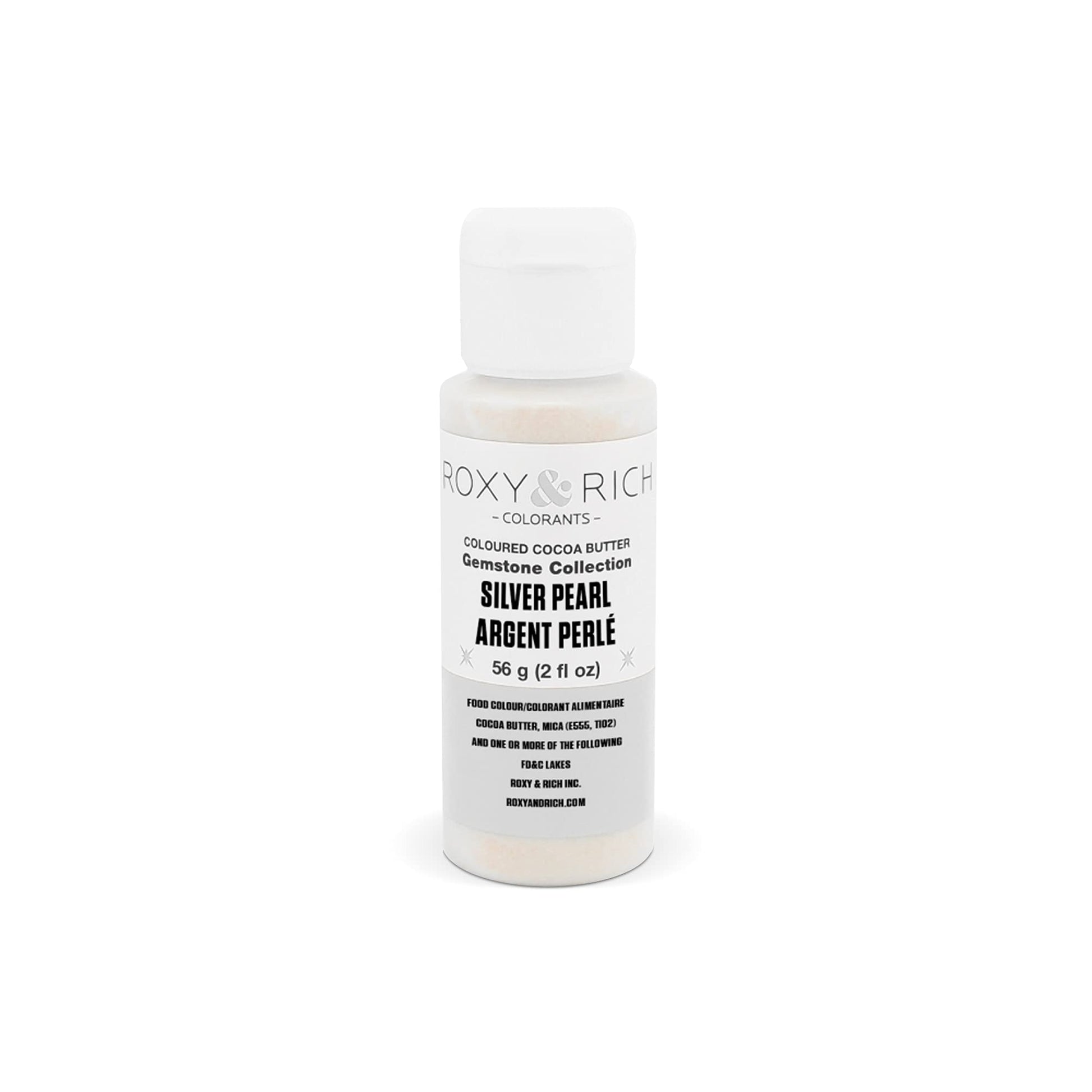 Chocolats Roxy & Rich Cocoa Butter - Silver Pearl - 2 oz
