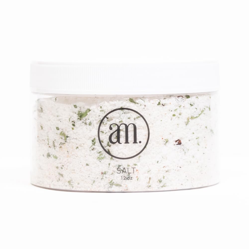 AM. Signature Salt | All-Natural Seasoned Salt Blend | 12oz
