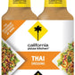 California Pizza Kitchen (CPK) Thai Dressing - 20 Fl Oz, Pack of 2 ~ Creamy Thai Peanut Sauce, Restaurant-Like Asian Peanut Sauc