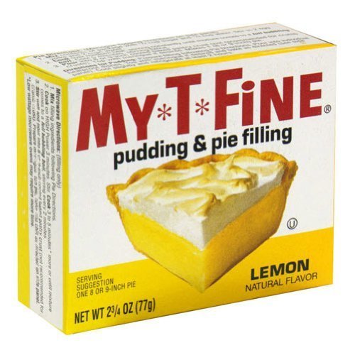 My-T-Fine Lemon Pudding and Pie Filling, 2.75 OZ, Pack of 36