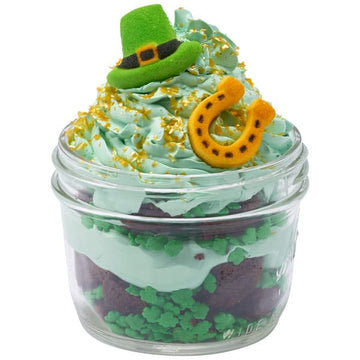 Good Luck Clover, Horseshoe, And Irish Hat Edible Sugar Cake Toppers, 12 Count