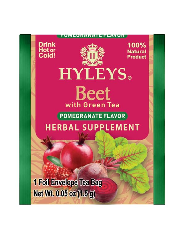 HYLEYS Natural Coconut Tea with Dark Chocolate - 25 Tea Bags, GMO Free, Gluten Free, Dairy Free, Sugar Free