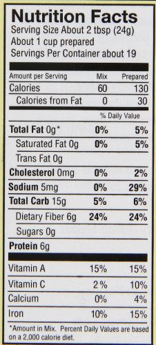Frontier Soups Hearty Meals Indiana Harvest Sausage Lentil Soup Mix, 16 Ounce