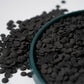 NIPEOR Rainbow Sprinkles Black Confetti Sprinkles 3.53oz/100g Edible Sprinkle Topping Confetti Sprinkles, Round Sprinkles for Ca