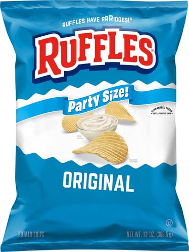 Ruffles Potato Chips, Original, 13oz Party Size Bag