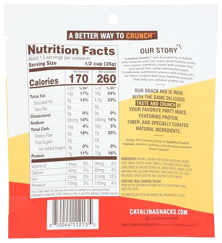 Catalina Crunch Snack Mix Traditional, 0.13 Ounce (Pack of 8)