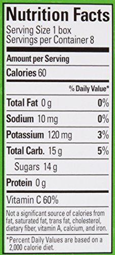 Juicy Juice Apple, 4.23 Ounce Boxes, 8 Count (Pack Of 5)