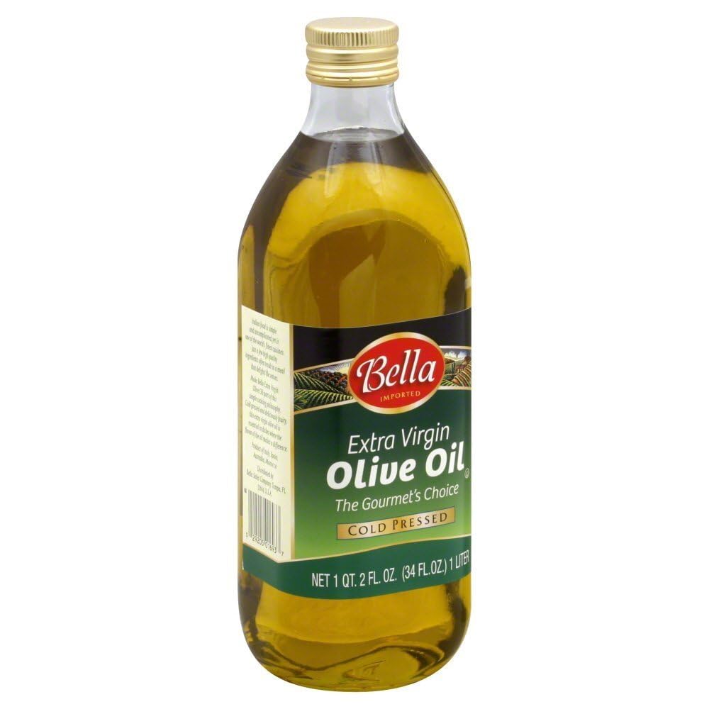 Bella, Oil Olive Xvrgn, 34 Oz, (Pack Of 6)