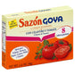 Sazón With Cilantro And Tomato By Goya, Latin Spice Blend For Poultry, Seafood, Meat And Vegetables, All Purpose Mexican Seasoning 1.41Oz Carton