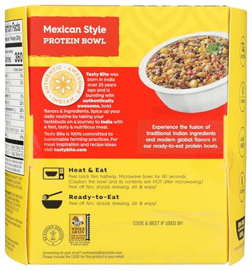 Tasty Bite Mexican Protein Bowl 8.8 Oz