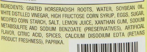 Beaver Brand Cream Style Horseradish, 12-Ounce Squeezable Bottles (Pack of 6)