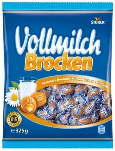 Bunte Welt Whole Milk Chunk Snack, 11.5 oz Bag, Cream Color, Model U_4014400904390