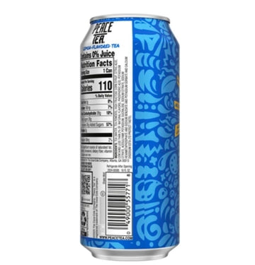 Peace Tea, 16 Fluid Ounces, 24 Count (Caddy Shak)