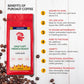 Puroast Coffee Half Caff French Roast Ground, 35.2 Ounce, Dark Roast, Specialty Coffee