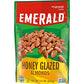 Emerald Nuts Honey Glazed Almonds (1-Pack), 5.5oz Resealable Bag, Kosher Dairy Certified, Non-GMO, Contains No Artificial Preser