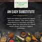 Frontier Co-Op Nutritional Yeast Flakes, 1 Lb Bulk Bag - Vegan, Non-Fortified, Kosher, Non-Irradiated Seasoning, Dairy-Free Cheese Flavor, Rich In B Vitamins
