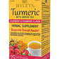 12 Pack Of Hyleys Turmeric With Green Tea Raspberry & Cranberry - 25 Tea Bags (100% Natural, Sugar Free, Gluten Free And Non-Gmo)