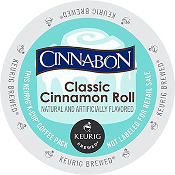 Cinnabon Classic Cinnamon Roll K-Cup (48 Count)