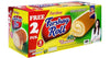Fershay Banana Cake Rolls Filled With Cream, (Pack of 14), 8.32 Oz
