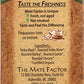 The Mate Factor Organic Yerba Mate Dark Roast - 20 Tea Bags